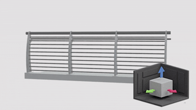 Wave Multiline 3 D GIF